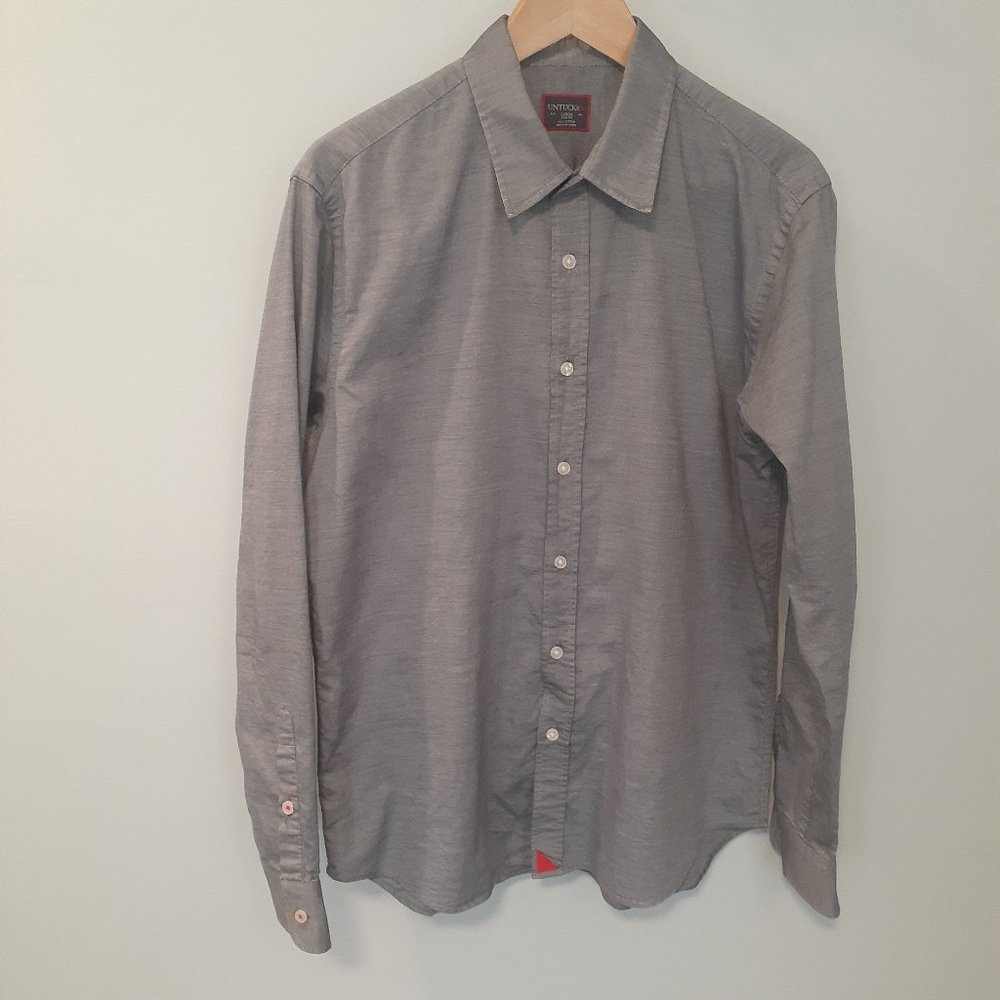 UNTUCKit Large Slim Fit Men's Button Down Shirt